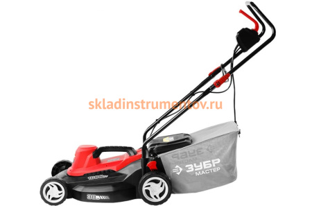 Роторная электрическая газонокосилка Зубр ЗГКЭ-38-1600