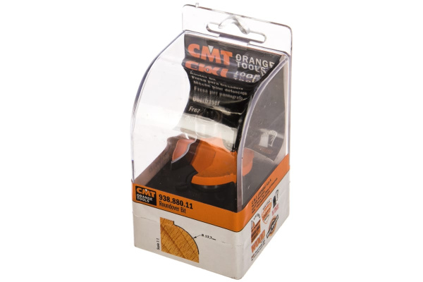 Фреза кромочная калевочная (38.1x19 мм; R 12.7 мм; S 12 мм) по дереву СМТ 938.880.11