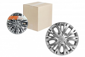 Колесные колпаки Airline 13 Лион серебристый AWCC-13-01