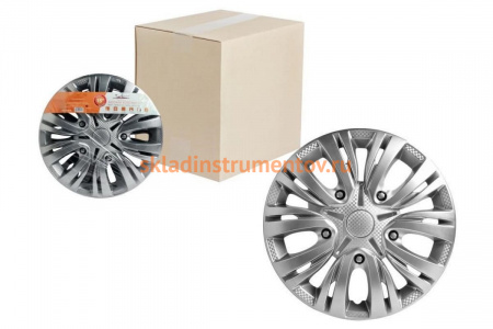 Колесные колпаки Airline 13 Лион серебристый AWCC-13-01