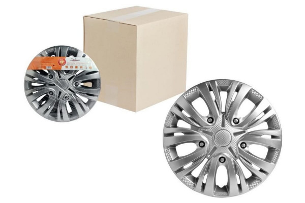 Колесные колпаки Airline 13 Лион серебристый AWCC-13-01