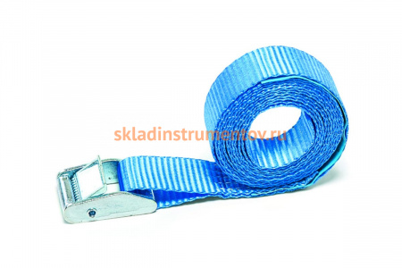Стяжной ремень с пружинным замком 25 мм, 2.5м РОМЕК 25.025.1.к 2000000005706