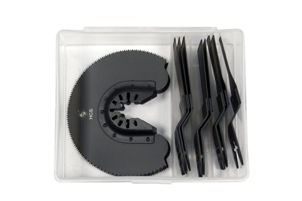 Набор пильных насадок для МФЭ-260 10 шт. Энкор 50469