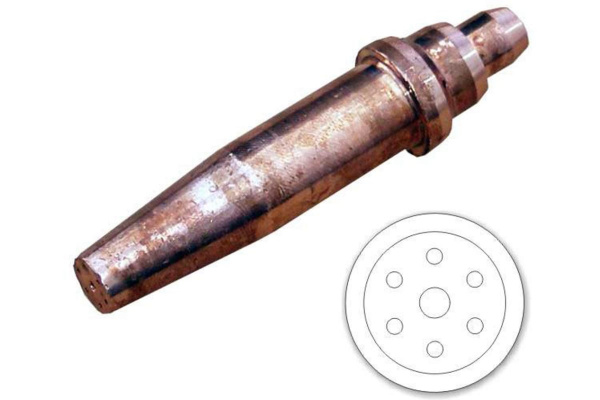 Мундштук № 1А к резакам Р3 Проминь 344/347 Донмет СВ000006350-2