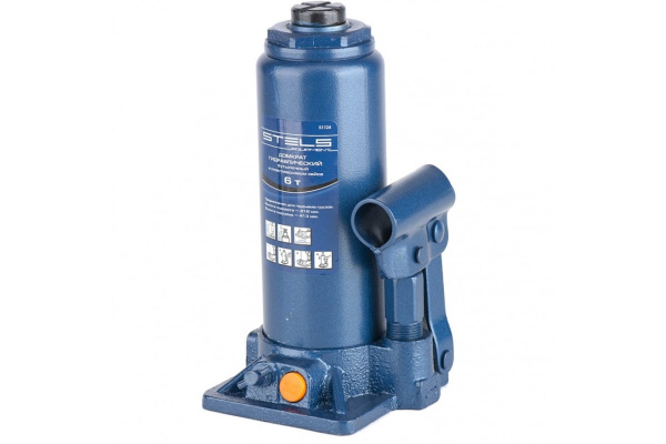 Гидравлический бутылочный домкрат 6 т STELS 51124