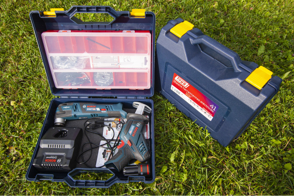 Кейс для электродрели + органайзер 38.5х33х13см №41 Tayg TAY-141003