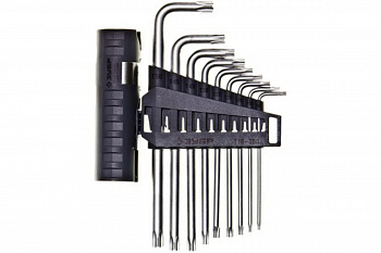 Набор имбусовых длинных ключей ЭКСПЕРТ TORX Т10 - Т50 ЗУБР 2745-4-1_z01