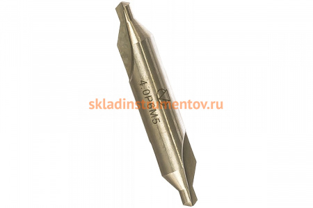 Сверло центровочное тип A (4 мм; Р6М5) GRIFF a140021