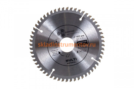 Диск пильный по мультиматериалам (165х32/30/20 мм; 56T) Trio-Diamond MM906