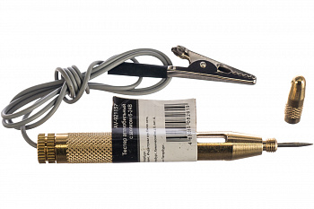 Автомобильный тестер с зажимом AV Steel 6-24В AV-921157