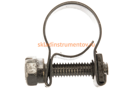 Металлические хомуты СИБРТЕХ, MINI 10-12мм, ширина 9мм, винтовой, W4, 2шт, 475033