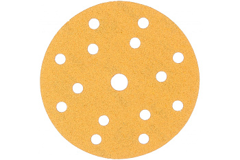 Круг шлифовальный GOLD (100 шт; 150 мм; 15 отв.; Р80) MIRKA 2361109980