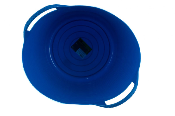 Гибкое сверхпрочное ведро СИБРТЕХ 40л, синее 67508