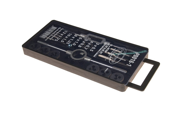 Метрический набор метчиков и плашек ROCKFORCE 16 предметов RF-PD016-1