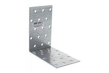 Крепежный угол Зубр МАСТЕР равносторонний 60х100х100мм 1шт 310206-060-100