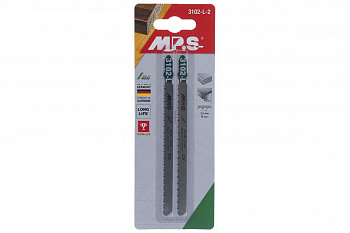 Пилки Т101BR удлиненные (132х110х2.5 мм; 2 шт.) по дереву и ДСП MPS 3102-L-2