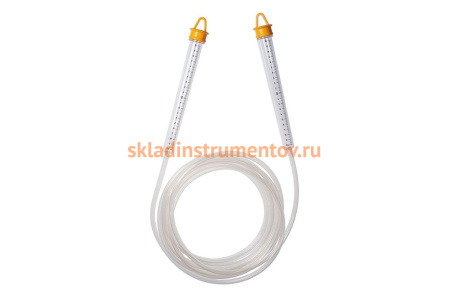 Строительный уровень РемоКолор Мастер, водяной, 5м, внутренний диаметр 8мм, 21-1-005