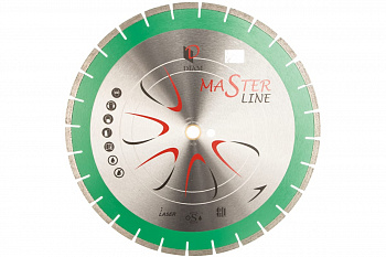Диск алмазный сегментный Гранит Master Line (400х25.4/20 мм) Diam 000599
