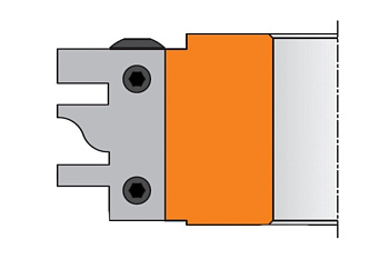 Нож (2 шт; 40х25х2 мм) для фрез 694.014 CMT 695.014D