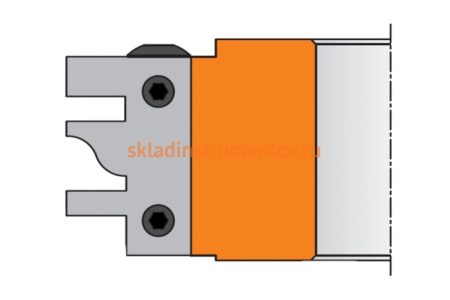 Нож (2 шт; 40х25х2 мм) для фрез 694.014 CMT 695.014D