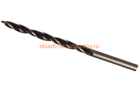 Сверло по дереву (4х75х43 мм) СИБРТЕХ 70233