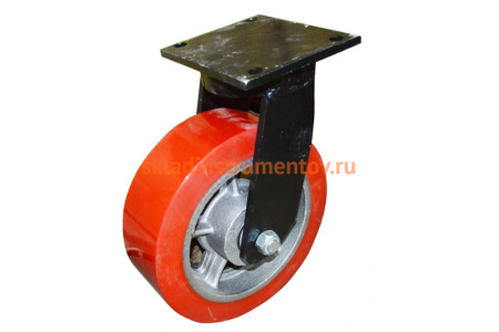 Колесо большегрузное полиуретановое поворотное 8812-01-PCI 300 мм MFK-TORG 1043300