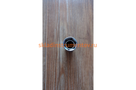 Свечная шестигранная головка 3/8", 16мм, магнитный фиксатор KING TONY 366516