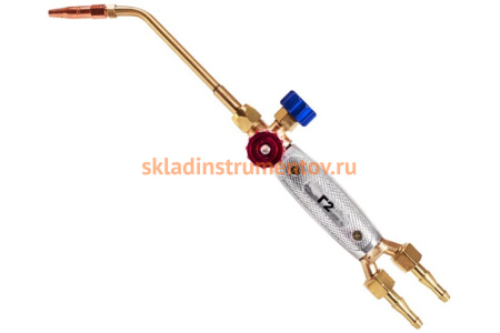 Ацетиленовая горелка с наконечниками № 3, 4 Г2-34 REDIUS 09104 Ацетиленовая горелка с наконечниками № 3, 4 Г2-34 REDIUS 09104