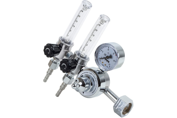 Регулятор расхода У-30/АР-40/2 с 2 ротаметрами КЕДР 8005035