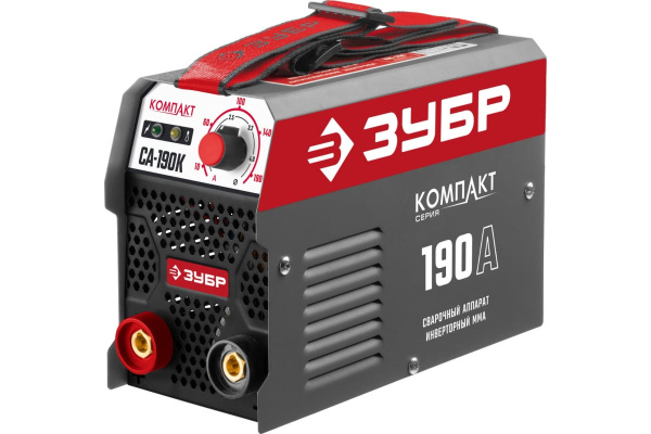 Инверторный сварочный аппарат Зубр 190 А, СА-190К Инверторный сварочный аппарат Зубр 190 А, СА-190К