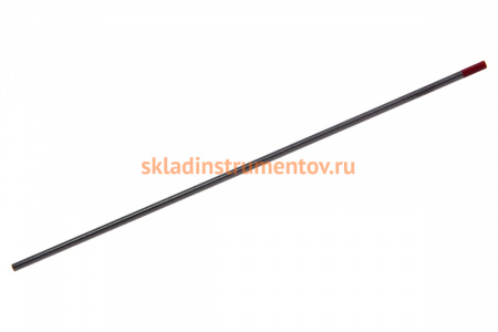 Электрод вольфрамовый WT-20-175 (10 шт; 3 мм; красный; DC) Кедр 7340038