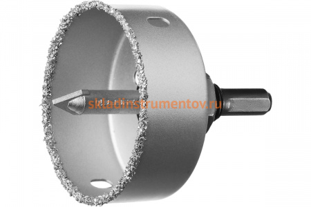 Коронка-чашка в сборе с державкой и сверлом (76х25 мм) ЗУБР 33360-076_z01