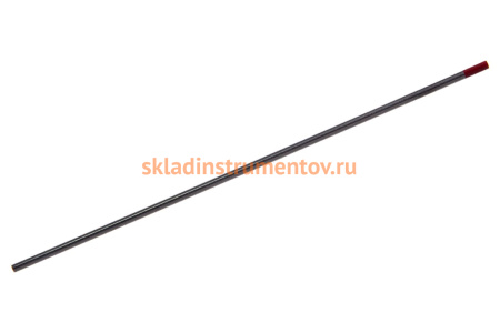 Электрод вольфрамовый WT-20-175 (10 шт; 3 мм; красный; DC) Кедр 7340038