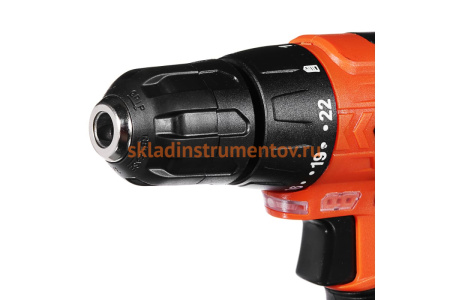 Аккумуляторная дрель-шуруповерт ЕРМАК ДША-12В 646-322