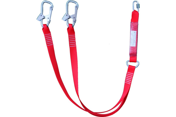 Двойной строп из ленты с амортизатором ПРОГРЕСС СЕФЕТИ Строп аАд+Кс