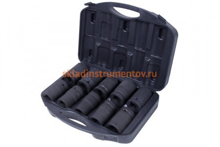 Набор торцевых головок для мультипликатора (21-41 мм; 1"; 10 шт.) МАСТАК 100-68010C