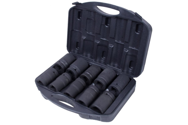 Набор торцевых головок для мультипликатора (21-41 мм; 1"; 10 шт.) МАСТАК 100-68010C