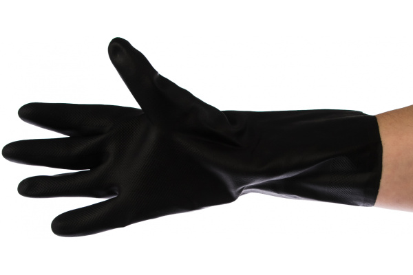 Латексные двухслойные сантехнические перчатки Зубр, КЩС, размер XXL 11269-XXL_z01