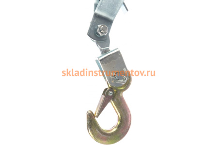 Ручная рычажная лебедка СИБИН тросовая 2т 3м 43125-2