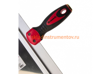 Фасадный шпатель из нержавеющей стали Matrix, 250 мм, 2-комп. ручка, широкое полотно 85529