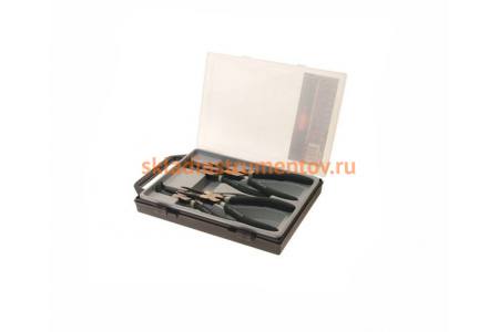 Набор съемников стопорных колец на полотне ROCKFORCE 4 предмета, L-180 мм RF-5043A Набор съемников стопорных колец на полотне ROCKFORCE 4 предмета, L-180 мм RF-5043A