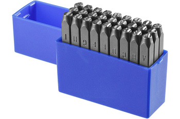 Буквенные клейма (латинские, шрифт 8 мм) ЗУБР 21505-08_z01