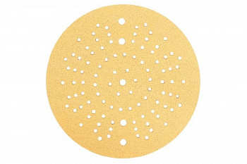 Лист шлифовальный GOLD (150 мм, 121 отверстие,  Р400, 100 шт.) Mirka 236CH09941
