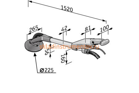 Шлифовальная машина для стен и потолков FLEX Giraffe GE 5 405884