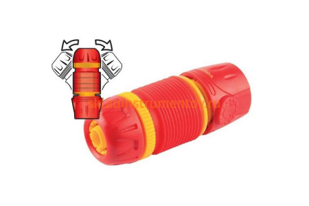 Соединитель поворотный из ударопрочной пластмассы 1/2" Grinda 426235