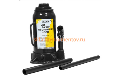 Бутылочный гидравлический домкрат 15т TORIN T91504