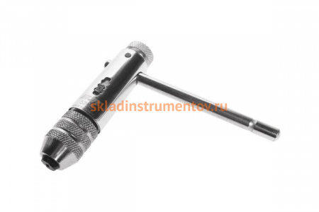 Т-образный держатель для метчиков 1/4" 3-8мм 85мм JTC-5205