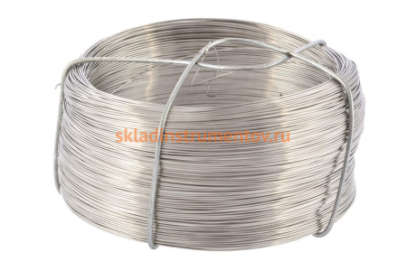 Проволока из нержавеющей стали СИБРТЕХ 0,5мм длина 200м 47760
