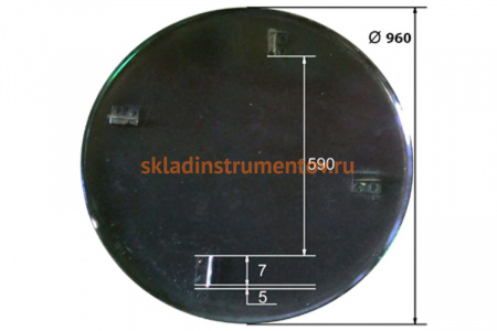 Диск (960 мм) для заглаживающей машины DMD1000 ТСС 073117