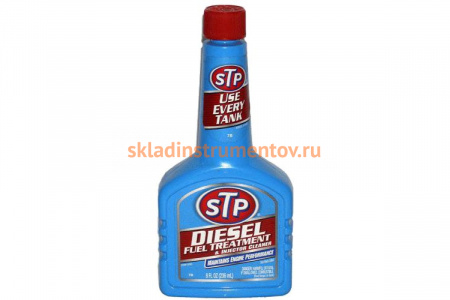 Добавка к дизельному топливу и очиститель инжекторов (на 60 л топлива) 236 мл STP 66242 (00008)